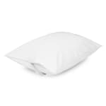 Protector de almohada Allerzip, FUZE, punto 100% poliéster, King 20x36, blanco